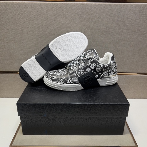 Cheap Philipp Plein PP Casual Shoes For Men #1230416 Replica Wholesale [$98.00 USD] [ITEM#1230416] on Replica Philipp Plein PP Casual Shoes