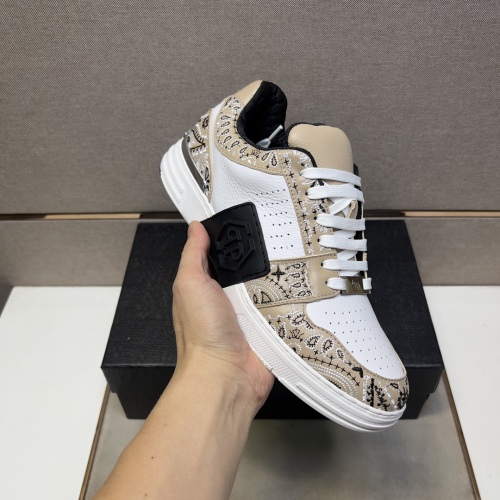 Cheap Philipp Plein PP Casual Shoes For Men #1230417 Replica Wholesale [$102.00 USD] [ITEM#1230417] on Replica Philipp Plein PP Casual Shoes