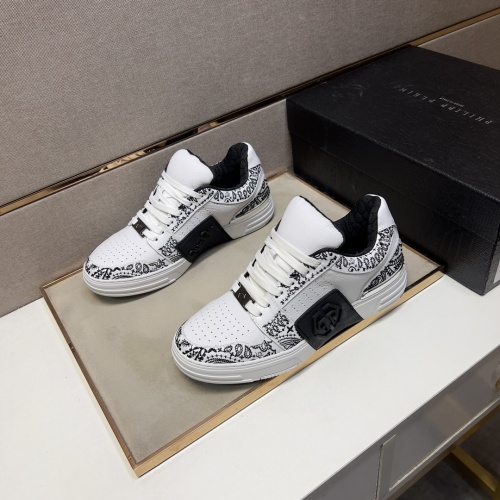 Cheap Philipp Plein PP Casual Shoes For Men #1230418 Replica Wholesale [$102.00 USD] [ITEM#1230418] on Replica Philipp Plein PP Casual Shoes