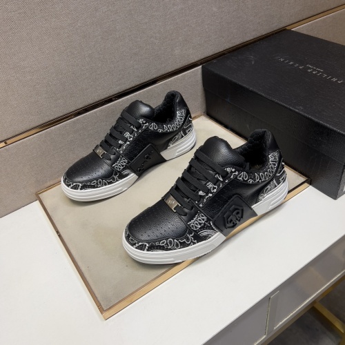 Cheap Philipp Plein PP Casual Shoes For Men #1230419 Replica Wholesale [$102.00 USD] [ITEM#1230419] on Replica Philipp Plein PP Casual Shoes