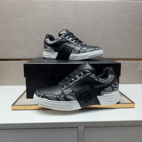 Cheap Philipp Plein PP Casual Shoes For Men #1230419 Replica Wholesale [$102.00 USD] [ITEM#1230419] on Replica Philipp Plein PP Casual Shoes