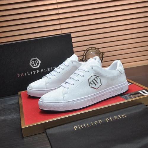 Cheap Philipp Plein PP Casual Shoes For Men #1230446 Replica Wholesale [$80.00 USD] [ITEM#1230446] on Replica Philipp Plein PP Casual Shoes