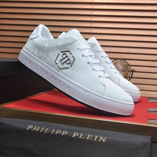 Cheap Philipp Plein PP Casual Shoes For Men #1230446 Replica Wholesale [$80.00 USD] [ITEM#1230446] on Replica Philipp Plein PP Casual Shoes