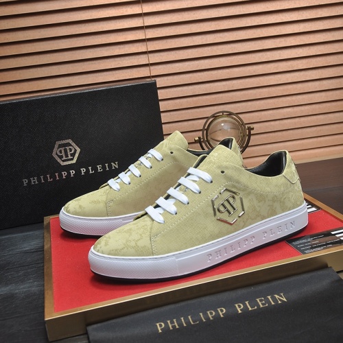 Cheap Philipp Plein PP Casual Shoes For Men #1230450 Replica Wholesale [$80.00 USD] [ITEM#1230450] on Replica Philipp Plein PP Casual Shoes