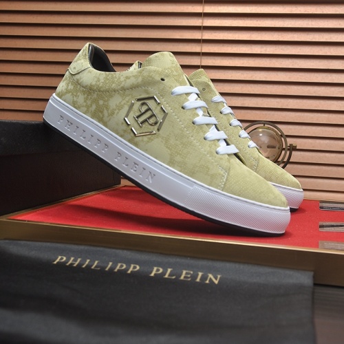 Cheap Philipp Plein PP Casual Shoes For Men #1230450 Replica Wholesale [$80.00 USD] [ITEM#1230450] on Replica Philipp Plein PP Casual Shoes