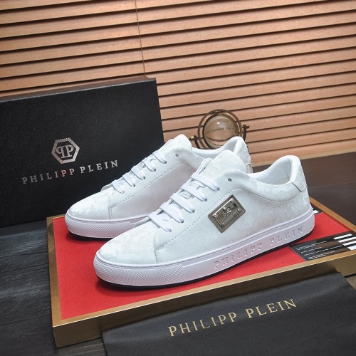 Cheap Philipp Plein PP Casual Shoes For Men #1230452 Replica Wholesale [$80.00 USD] [ITEM#1230452] on Replica Philipp Plein PP Casual Shoes