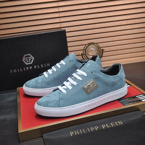 Cheap Philipp Plein PP Casual Shoes For Men #1230454 Replica Wholesale [$80.00 USD] [ITEM#1230454] on Replica Philipp Plein PP Casual Shoes