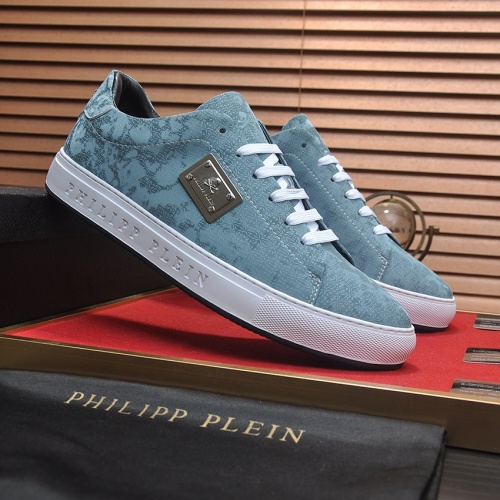 Cheap Philipp Plein PP Casual Shoes For Men #1230454 Replica Wholesale [$80.00 USD] [ITEM#1230454] on Replica Philipp Plein PP Casual Shoes