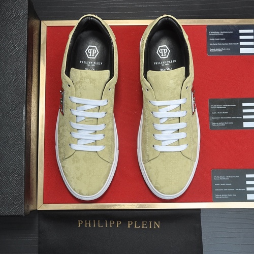 Cheap Philipp Plein PP Casual Shoes For Men #1230455 Replica Wholesale [$80.00 USD] [ITEM#1230455] on Replica Philipp Plein PP Casual Shoes