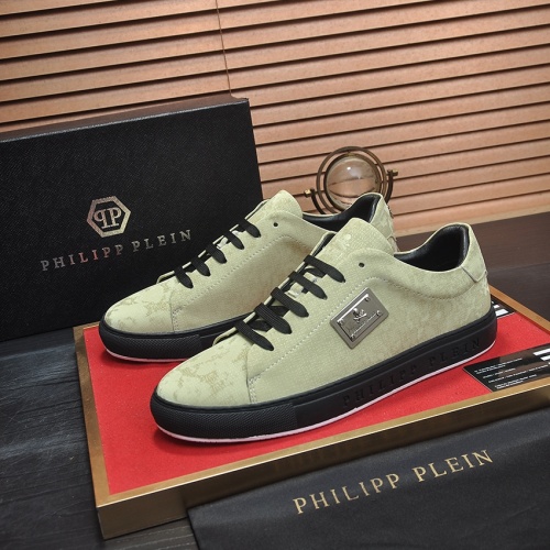 Cheap Philipp Plein PP Casual Shoes For Men #1230456 Replica Wholesale [$80.00 USD] [ITEM#1230456] on Replica Philipp Plein PP Casual Shoes