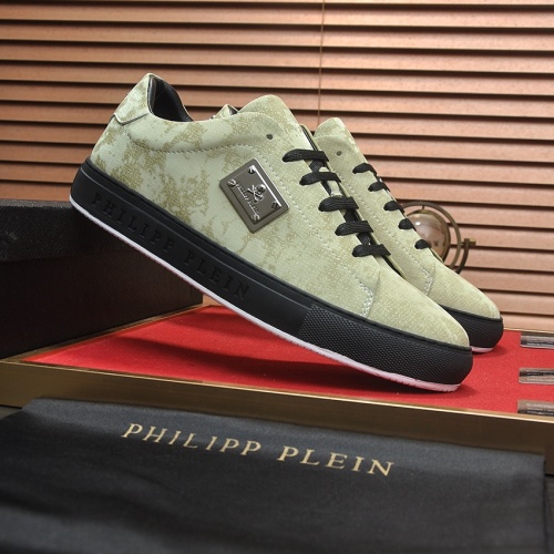 Cheap Philipp Plein PP Casual Shoes For Men #1230456 Replica Wholesale [$80.00 USD] [ITEM#1230456] on Replica Philipp Plein PP Casual Shoes