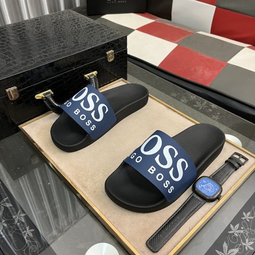 Cheap Boss Slippers For Men #1230468 Replica Wholesale [$42.00 USD] [ITEM#1230468] on Replica Boss Slippers