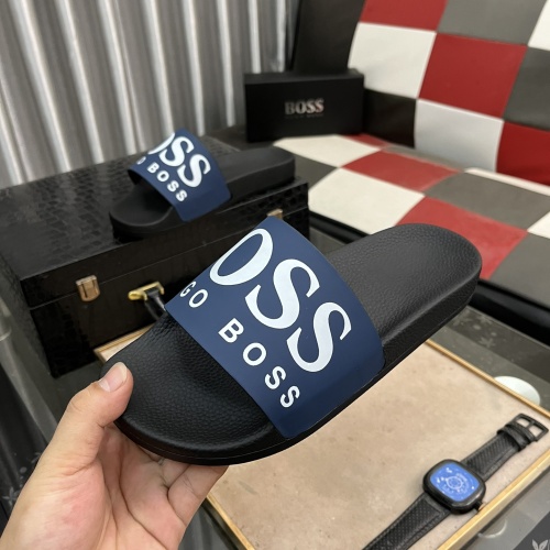 Cheap Boss Slippers For Men #1230468 Replica Wholesale [$42.00 USD] [ITEM#1230468] on Replica Boss Slippers