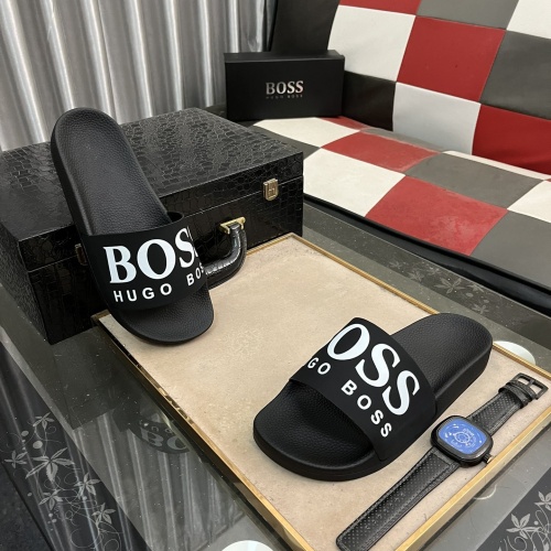 Cheap Boss Slippers For Men #1230469 Replica Wholesale [$42.00 USD] [ITEM#1230469] on Replica Boss Slippers