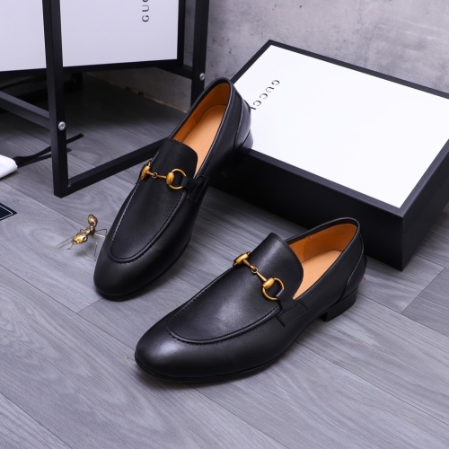 Cheap Gucci Oxfords Shoes For Men #1230475 Replica Wholesale [$88.00 USD] [ITEM#1230475] on Replica Gucci Oxfords Shoes