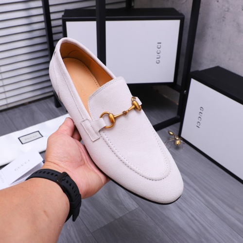 Cheap Gucci Oxfords Shoes For Men #1230477 Replica Wholesale [$88.00 USD] [ITEM#1230477] on Replica Gucci Oxfords Shoes