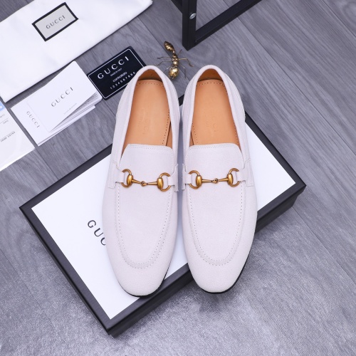 Cheap Gucci Oxfords Shoes For Men #1230477 Replica Wholesale [$88.00 USD] [ITEM#1230477] on Replica Gucci Oxfords Shoes