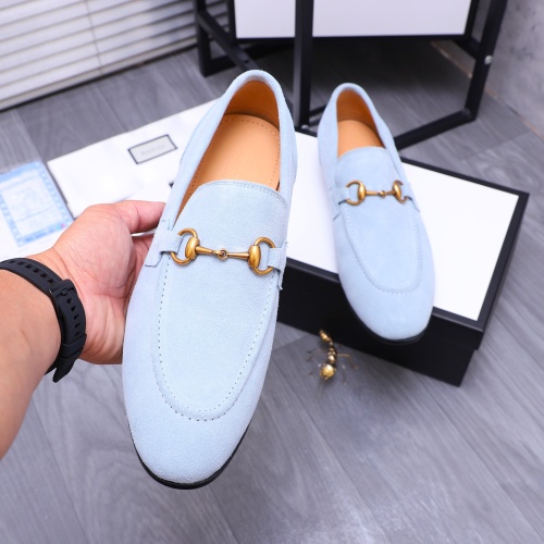 Cheap Gucci Oxfords Shoes For Men #1230478 Replica Wholesale [$88.00 USD] [ITEM#1230478] on Replica Gucci Oxfords Shoes