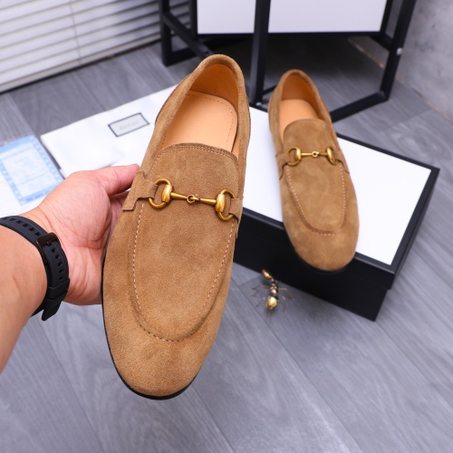 Cheap Gucci Oxfords Shoes For Men #1230479 Replica Wholesale [$88.00 USD] [ITEM#1230479] on Replica Gucci Oxfords Shoes