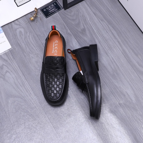 Cheap Gucci Oxfords Shoes For Men #1230482 Replica Wholesale [$88.00 USD] [ITEM#1230482] on Replica Gucci Oxfords Shoes