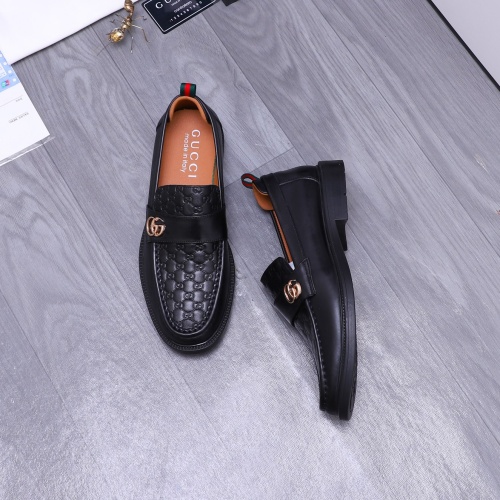 Cheap Gucci Oxfords Shoes For Men #1230484 Replica Wholesale [$88.00 USD] [ITEM#1230484] on Replica Gucci Oxfords Shoes