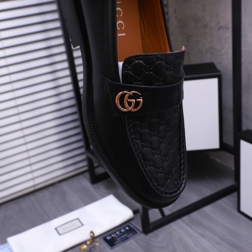 Cheap Gucci Oxfords Shoes For Men #1230484 Replica Wholesale [$88.00 USD] [ITEM#1230484] on Replica Gucci Oxfords Shoes