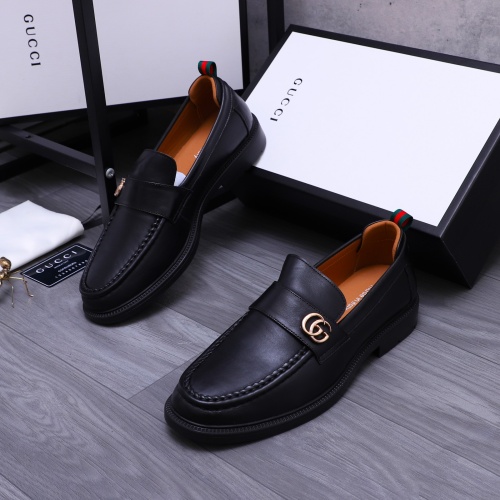 Cheap Gucci Oxfords Shoes For Men #1230489 Replica Wholesale [$88.00 USD] [ITEM#1230489] on Replica Gucci Oxfords Shoes