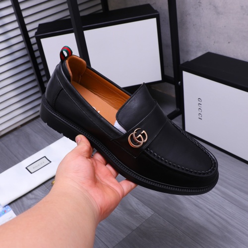 Cheap Gucci Oxfords Shoes For Men #1230489 Replica Wholesale [$88.00 USD] [ITEM#1230489] on Replica Gucci Oxfords Shoes