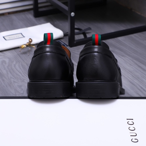 Cheap Gucci Oxfords Shoes For Men #1230490 Replica Wholesale [$88.00 USD] [ITEM#1230490] on Replica Gucci Oxfords Shoes