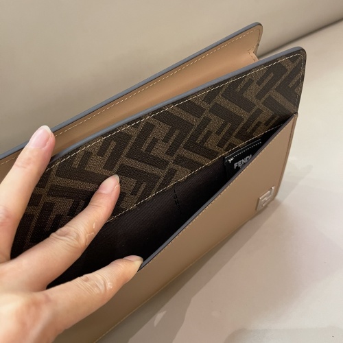 Cheap Fendi AAA Man Wallets #1230508 Replica Wholesale [$140.00 USD] [ITEM#1230508] on Replica Fendi AAA Man Wallets