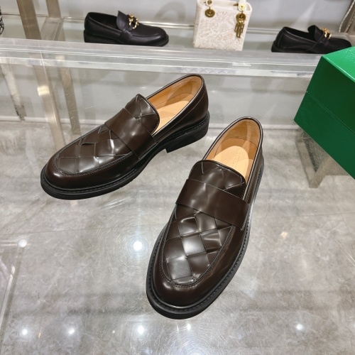 Cheap Bottega Veneta BV Leather Shoes For Men #1230518 Replica Wholesale [$150.00 USD] [ITEM#1230518] on Replica Bottega Veneta BV Leather Shoes