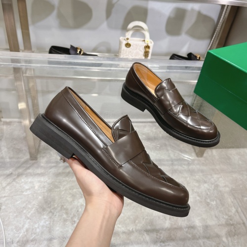 Cheap Bottega Veneta BV Leather Shoes For Men #1230518 Replica Wholesale [$150.00 USD] [ITEM#1230518] on Replica Bottega Veneta BV Leather Shoes