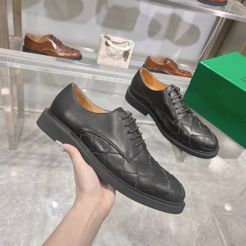 Cheap Bottega Veneta BV Leather Shoes For Men #1230521 Replica Wholesale [$150.00 USD] [ITEM#1230521] on Replica Bottega Veneta BV Leather Shoes