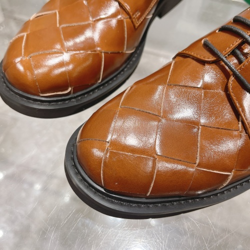 Cheap Bottega Veneta BV Leather Shoes For Men #1230522 Replica Wholesale [$150.00 USD] [ITEM#1230522] on Replica Bottega Veneta BV Leather Shoes