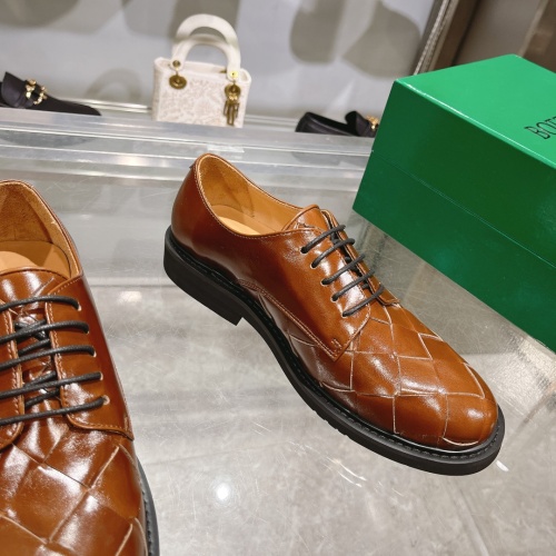 Cheap Bottega Veneta BV Leather Shoes For Men #1230522 Replica Wholesale [$150.00 USD] [ITEM#1230522] on Replica Bottega Veneta BV Leather Shoes