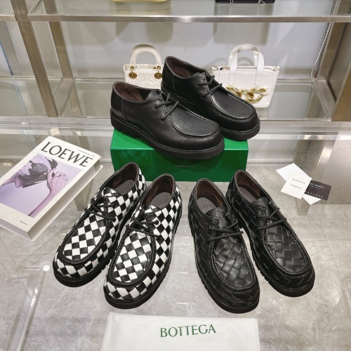 Cheap Bottega Veneta BV Leather Shoes For Men #1230525 Replica Wholesale [$150.00 USD] [ITEM#1230525] on Replica Bottega Veneta BV Leather Shoes