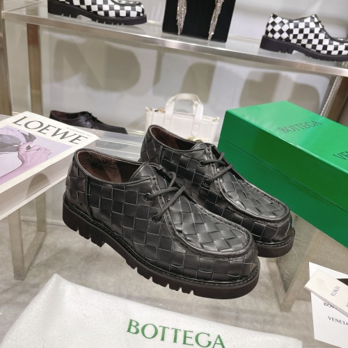 Cheap Bottega Veneta BV Leather Shoes For Men #1230526 Replica Wholesale [$150.00 USD] [ITEM#1230526] on Replica Bottega Veneta BV Leather Shoes