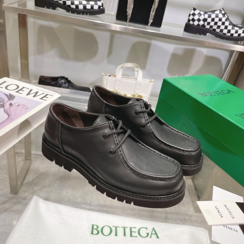 Cheap Bottega Veneta BV Leather Shoes For Men #1230527 Replica Wholesale [$150.00 USD] [ITEM#1230527] on Replica Bottega Veneta BV Leather Shoes