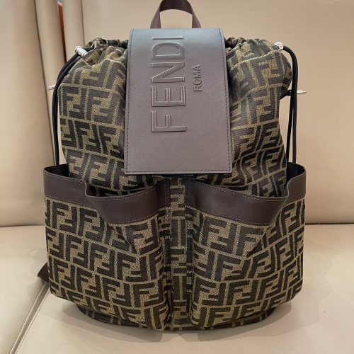 Cheap Fendi AAA Man Backpacks #1230530 Replica Wholesale [$202.00 USD] [ITEM#1230530] on Replica Fendi AAA Man Backpacks