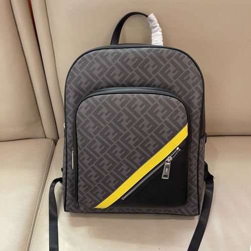 Cheap Fendi AAA Man Backpacks #1230538 Replica Wholesale [$192.00 USD] [ITEM#1230538] on Replica Fendi AAA Man Backpacks