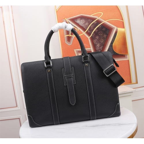 Cheap Hermes AAA Man Handbags #1230557 Replica Wholesale [$162.00 USD] [ITEM#1230557] on Replica Hermes AAA Man Handbags