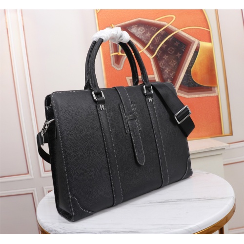 Cheap Hermes AAA Man Handbags #1230557 Replica Wholesale [$162.00 USD] [ITEM#1230557] on Replica Hermes AAA Man Handbags