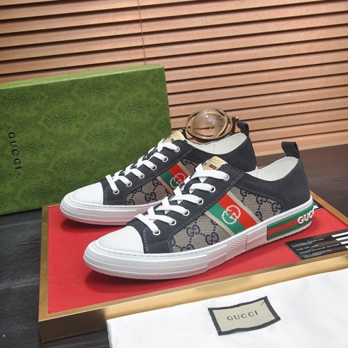 Cheap Gucci Casual Shoes For Men #1230605 Replica Wholesale [$82.00 USD] [ITEM#1230605] on Replica Gucci Casual Shoes