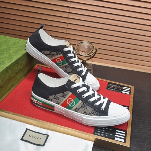 Cheap Gucci Casual Shoes For Men #1230605 Replica Wholesale [$82.00 USD] [ITEM#1230605] on Replica Gucci Casual Shoes