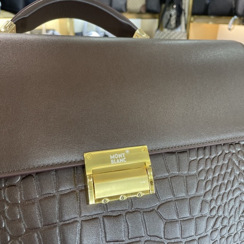 Cheap Mont Blanc AAA Man Handbags #1230618 Replica Wholesale [$192.00 USD] [ITEM#1230618] on Replica Mont Blanc AAA Man Handbags