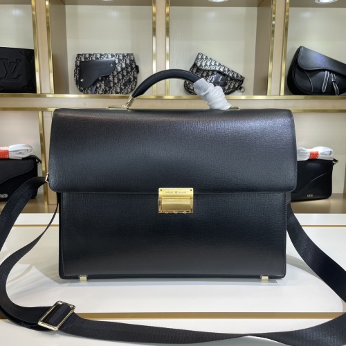 Cheap Mont Blanc AAA Man Handbags #1230623 Replica Wholesale [$192.00 USD] [ITEM#1230623] on Replica Mont Blanc AAA Man Handbags