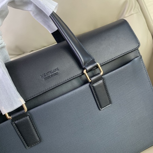 Cheap Mont Blanc AAA Man Handbags #1230631 Replica Wholesale [$190.00 USD] [ITEM#1230631] on Replica Mont Blanc AAA Man Handbags