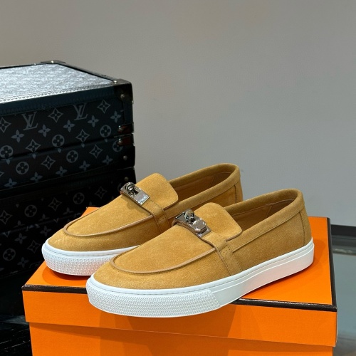 Cheap Hermes Casual Shoes For Men #1230648 Replica Wholesale [$72.00 USD] [ITEM#1230648] on Replica Hermes Casual Shoes