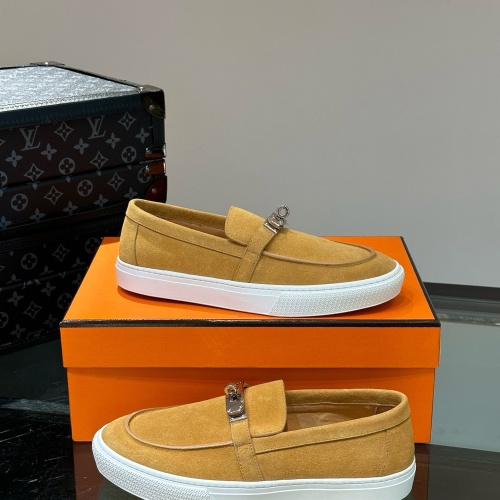 Cheap Hermes Casual Shoes For Men #1230648 Replica Wholesale [$72.00 USD] [ITEM#1230648] on Replica Hermes Casual Shoes