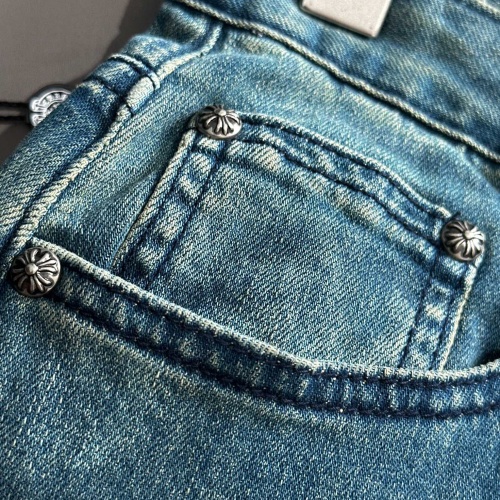 Cheap Chrome Hearts Jeans For Men #1230675 Replica Wholesale [$80.00 USD] [ITEM#1230675] on Replica Chrome Hearts Jeans